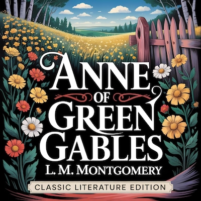 Anne of Green Gables (Classic Literature Edition) – omslag til lydbogen af L. M. Montgomery