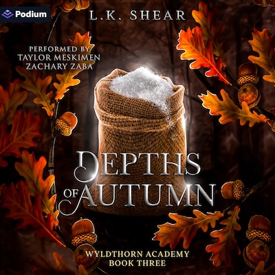 Depths of Autumn – omslag til lydbogen af L.K. Shear