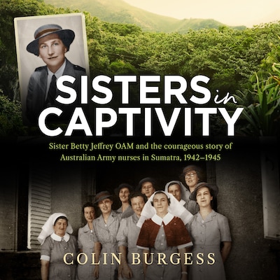 Sisters in Captivity – omslag til lydbogen af Colin Burgess