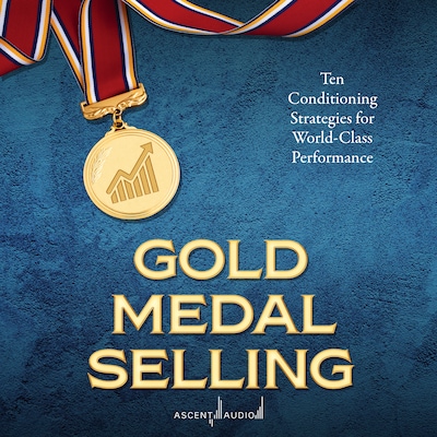 Gold Medal Selling – omslag til lydbogen af Sandler Training