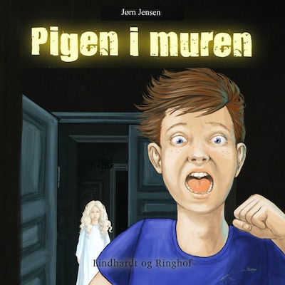Pigen i muren – omslag til lydbogen af Jørn Jensen