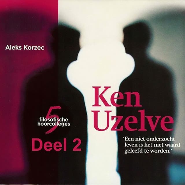 Bezoek een psychiater: Een niet onderzocht leven is het niet waard geleefd te worden' – omslag van het luisterboek van Aleks Korzec