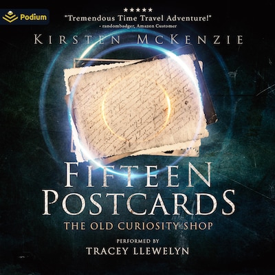 Fifteen Postcards – omslag til lydbogen af Kirsten McKenzie