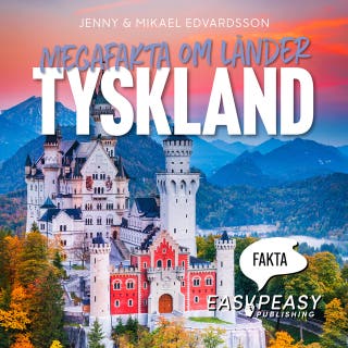 Megafakta om länder. Tyskland – omslag till ljudboken av Jenny Edvardsson, Mikael Edvardsson