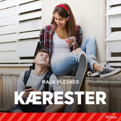 Kærester – omslag til lydbogen af Maja Plesner