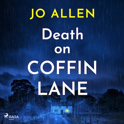 Death on Coffin Lane – omslag til lydbogen af Jo Allen