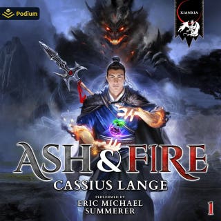 Ash and Fire: Ash & Fire, Book 1 – omslag till ljudboken av Cassius Lange