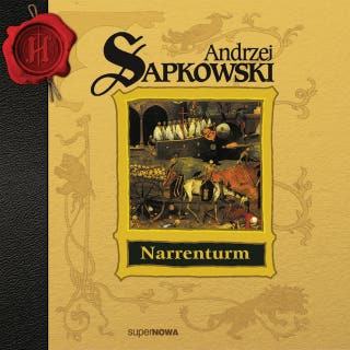 Narrenturm. Część 2 – okładka audiobooka, autor Andrzej Sapkowski