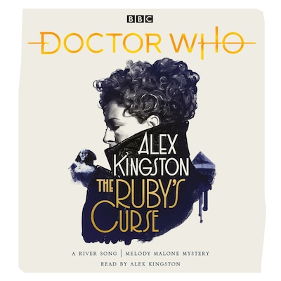 Doctor Who: The Ruby's Curse – omslag til lydbogen af Alex Kingston