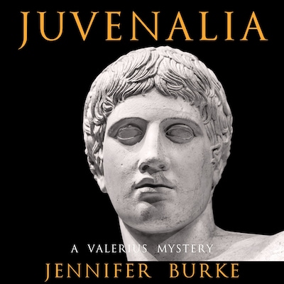 Juvenalia – omslag til lydbogen af Jennifer Burke