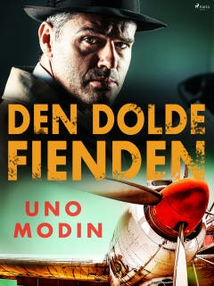 Den dolde fienden – omslag till ljudboken av Uno Modin