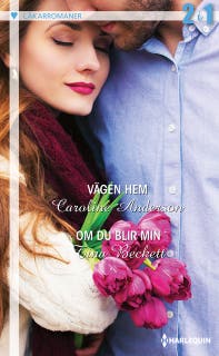 Vägen hem / Om du blir min – omslag till ljudboken av Caroline Anderson,Tina Beckett