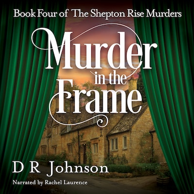 Murder in the Frame – omslag til lydbogen af D R  Johnson