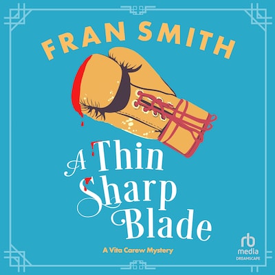 A Thin Sharp Blade – omslag til lydbogen af Fran Smith