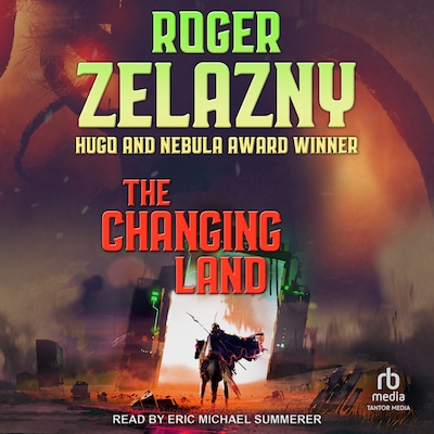 The Changing Land – omslag til lydbogen af Roger Zelazny