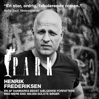 Park – omslag til lydbogen af Henrik Frederiksen