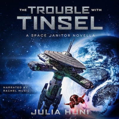 The Trouble with Tinsel – omslag til lydbogen af Julia Huni