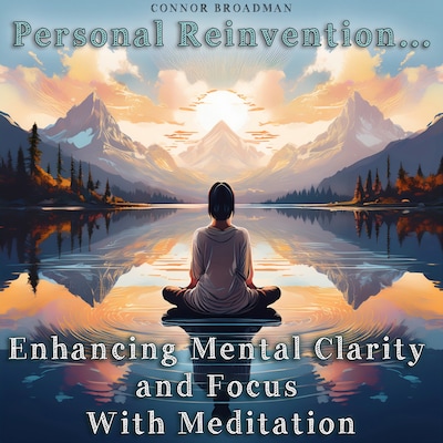 Enhancing Mental Clarity and Focus With Meditation - Personal Reinvention – omslag til lydbogen af Connor Broadman