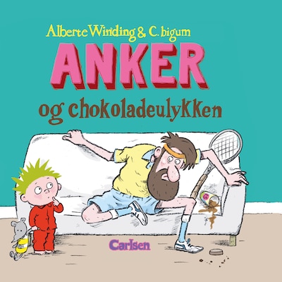Anker (4) - Anker og chokoladeulykken – omslag til lydbogen af Alberte Winding