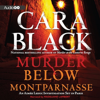 Murder below Montparnasse – omslag til lydbogen af Cara Black