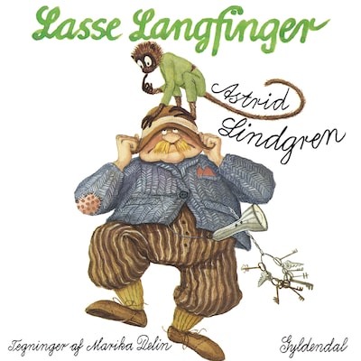 Lasse Langfinger – omslag til lydbogen af Astrid Lindgren