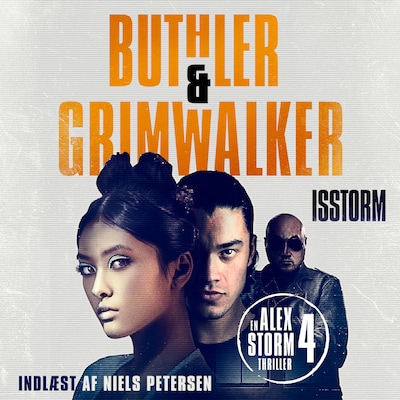 Isstorm - 4 – omslag til lydbogen af Leffe Grimwalker, Dan Buthler