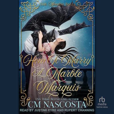 How To Marry A Marble Marquis – omslag til lydbogen af C.M. Nascosta