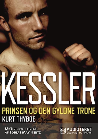 Kessler - prinsen og den gyldne trone – omslag til lydbogen af Kurt Thyboe