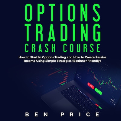 Options Trading Crash Course – omslag til lydbogen af Ben Price