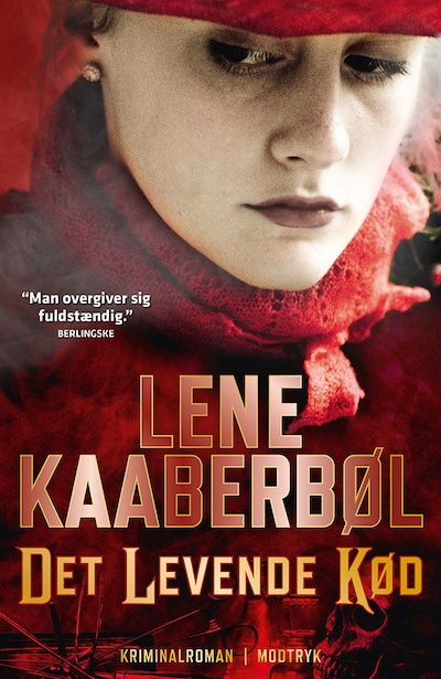 Det levende kød – omslag til lydbogen af Lene Kaaberbøl