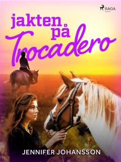 Jakten på Trocadero – omslag till ljudboken av Jennifer Johansson