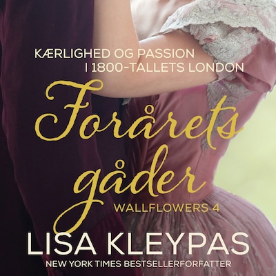 Forårets gåder – omslag til lydbogen af Lisa Kleypas