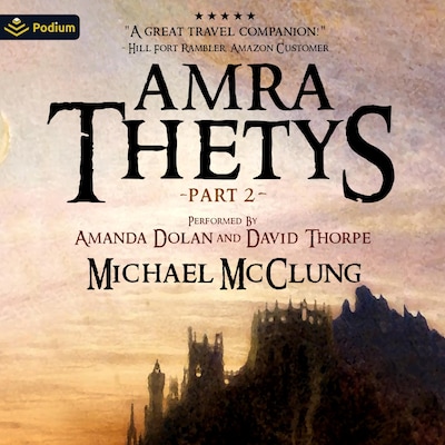 Amra Thetys: Part II – omslag til lydbogen af Michael McClung