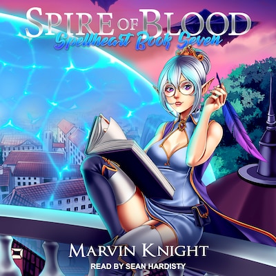Spire of Blood – omslag til lydbogen af Marvin Knight