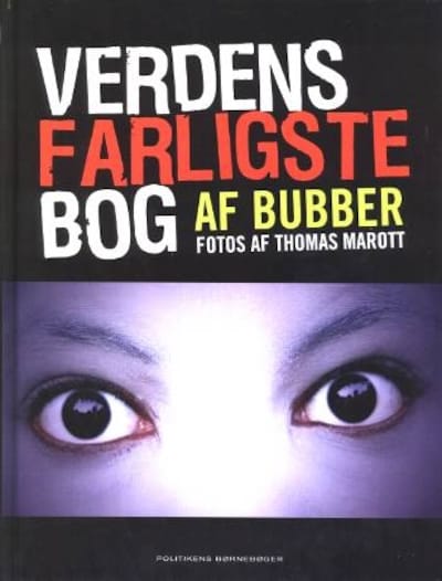 Verdens farligste bog – omslag til lydbogen af – Bubber