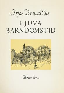 Ljuva barndomstid – omslag till ljudboken av Irja Browallius