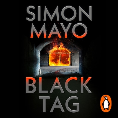 Black Tag – omslag til lydbogen af Simon Mayo