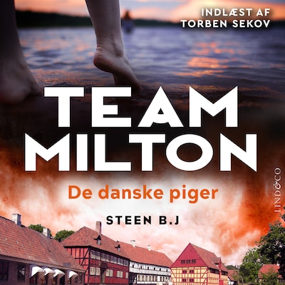 De danske piger – omslag til lydbogen af Steen B. J.