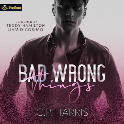 Bad Wrong Things – omslag til lydbogen af C.P. Harris