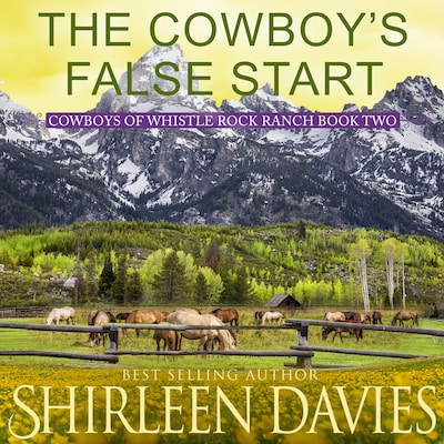 The Cowboy's False Start – omslag til lydbogen af Shirleen Davies