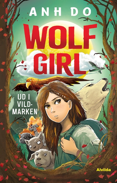 Wolf Girl 1: Ud i vildmarken – omslag til lydbogen af Anh Do