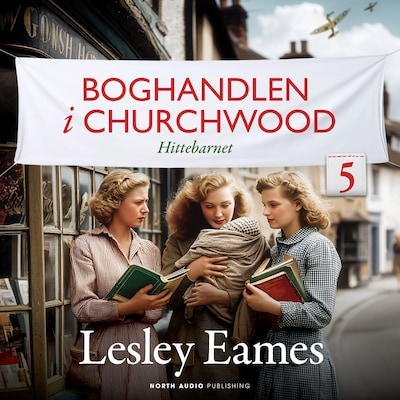 Hittebarnet – omslag til lydbogen af Lesley Eames