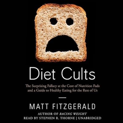 Diet Cults – omslag til lydbogen af Matt Fitzgerald
