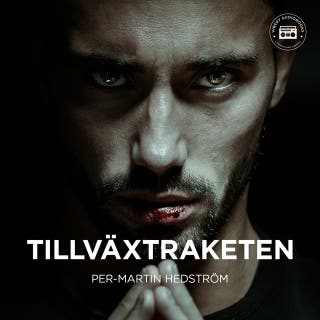 Tillväxtraketen – omslag till ljudboken av Per-Martin Hedström