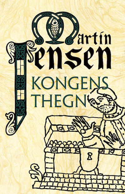 Kongens thegn – omslag til lydbogen af Martin Jensen