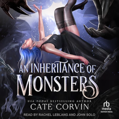 An Inheritance of Monsters – omslag til lydbogen af Cate Corvin