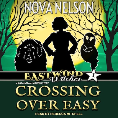 Crossing Over Easy – omslag til lydbogen af Nova Nelson