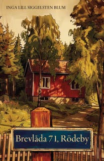 Brevlåda 71, Rödeby – omslag till ljudboken av Inga Lill Siggelsten Blum