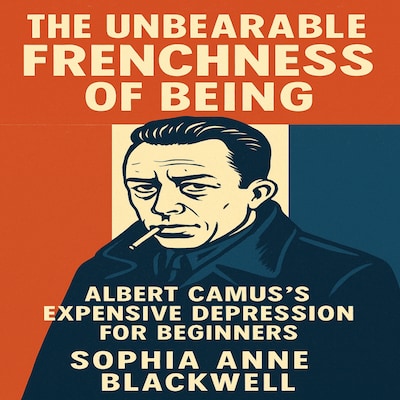 The Unbearable Frenchness of Being: – omslag til lydbogen af Sophia Anne Blackwell