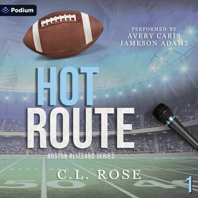 Hot Route – omslag til lydbogen af C.L. Rose